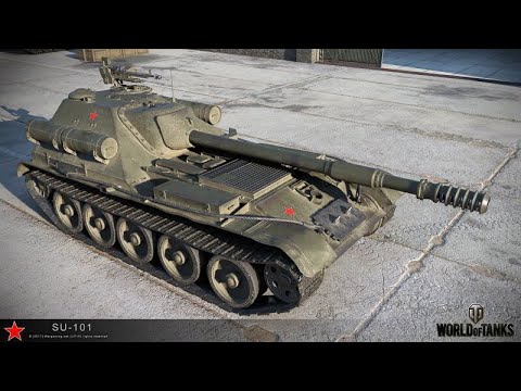 Видео: СУ-101 ПТ омон на легке. Мастер и Основной калибр в игре World of Tanks. WoT он Pro #65