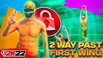 My GLITCHED 6"7 TWO WAY PASS FIRST WING w/SLASHING TAKE is UNSTOPPABLE on NBA 2K22 CURRENT GEN!