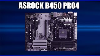 Материнская плата ASRock B450 Pro4