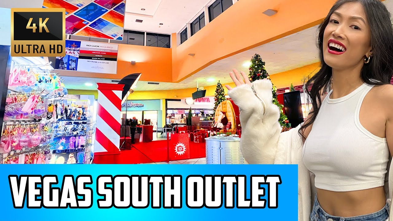 Пешеходная экскурсия по торговому центру Las Vegas South Premium Outlet Mall | Мы за праздничным ...