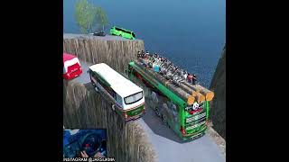 So Crazy Passenger !! World Most Dangerous Road Mountain in The World - Euro Truck Simulator 2