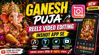 Ganesh Puja Trending Reel Kaise Banaye 😍 | InShot App Video Editing By TUK_TUK11 screenshot 5