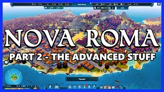 NOVA ROMA Gameplay Part 2 - Dams, Aqueducts, Luxuries, etc - New Roman City Building Strategy Game screenshot 4
