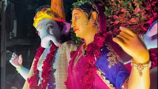 Ganpati Bappa Aagman 2024 !!રામેશ્વર નવયુવક મંડળ ,સહકારનગર,દાહોદ!! #ganpati #youtube  #2024