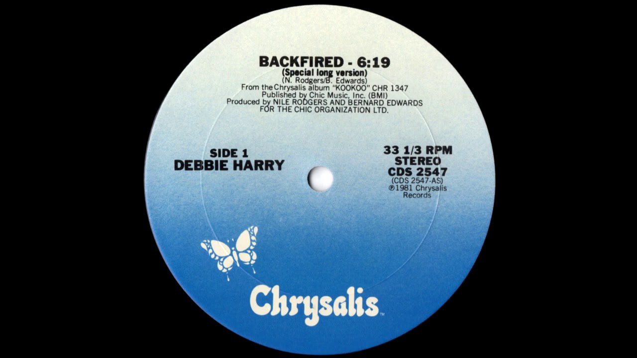 Backfired Debbie Harry - Backfired (Special Long Version) 1981 - YouTube