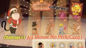 Tom and Jerry Chase (S2) -All Mouse No Perk/Card Challenge#1 feat. DreamHero