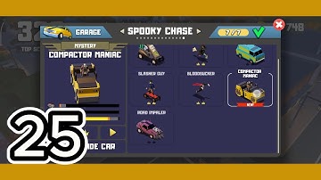 Reckless Getaway 2: Car Chase -  Compactor Maniac Halloween Event Gameplay Walkthrough Part 25