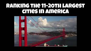 Celebrity Ranking the 11-20th Largest Cities in America Profile