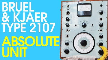 A Most Amazing Analog Filter | Bruel & Kjaer 2107