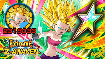 100% POTENTIAL SYSTEM EZA SSJ2 AGL CAULIFLA SHOWCASE! Dragon Ball Z Dokkan Battle