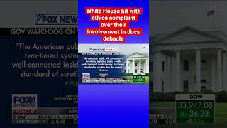 White House counsel office slapped with ethics complaint over classified docs scandal #shorts