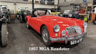 1957 MGA Roadster| 5-Speed g/b & MGB Eng | SOLD Robin Lawton Vintage & Classic Cars