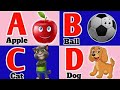 ABC Song l Learn uppercase and lowercase letters of the alphabet song
