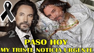 🌹Después de Carmen Salinas, esta triste noticia le sigue pasando al cantante Marco Antonio Solís