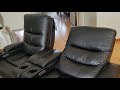 Serta home theater seating one month review Sam's club