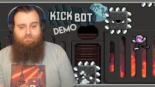 Two Buttons, MUCH Death!! | Kick Bot Demo