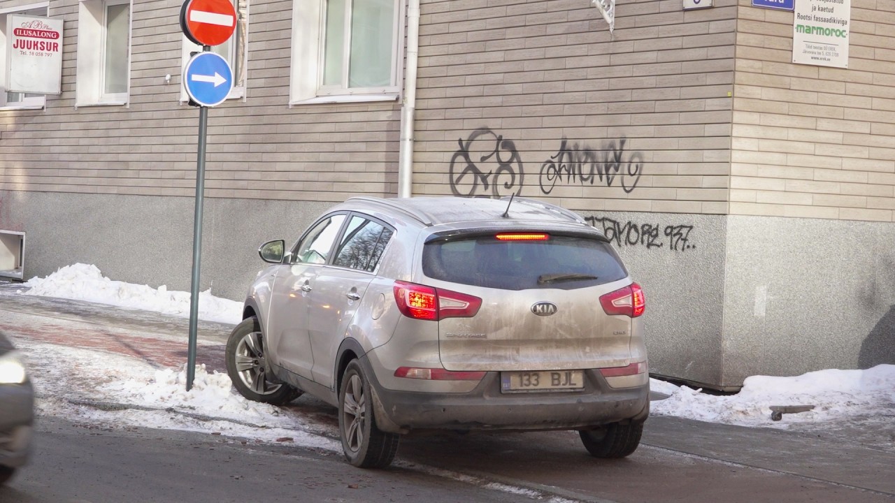 Автохамство в Таллинне