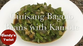 GINISANG BAGUIO BEANS | No Meat | Easy to Cook | Filipino Food