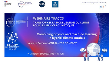 Combining physics and machine learning in hybrid climate models - J. Le Sommer