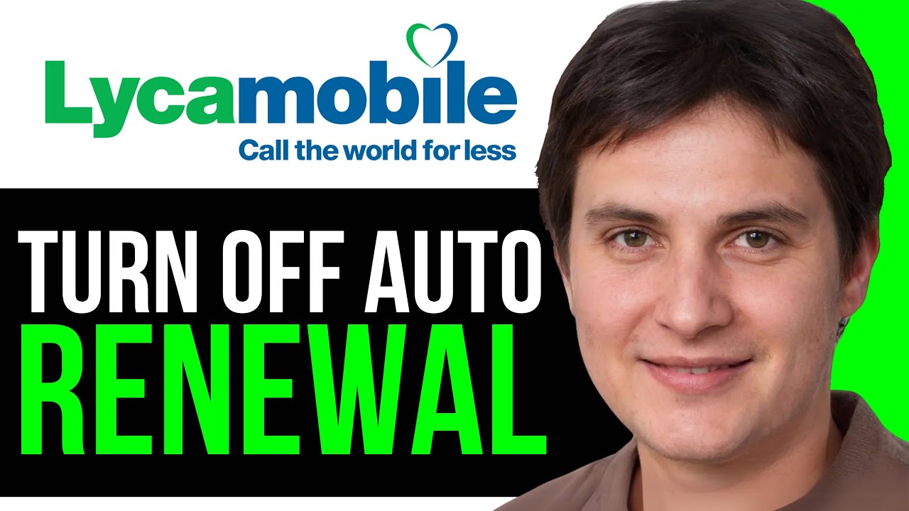 How to Turn off Auto Renewal on Lycamobile (Full Guide) - YouTube