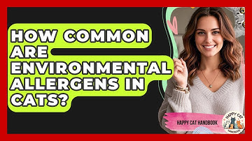 How Common Are Environmental Allergens In Cats? - Happy Cat Handbook