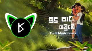 Sudu Pata Gaume Remix @thilii_music  | Visualizer By @kingviz