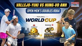 Nguyen Hung & Anh Huy Enter RO32 Beating Vallejo & Sugiyama 15-8, 15-12 | PIckleball World Cup 2026
