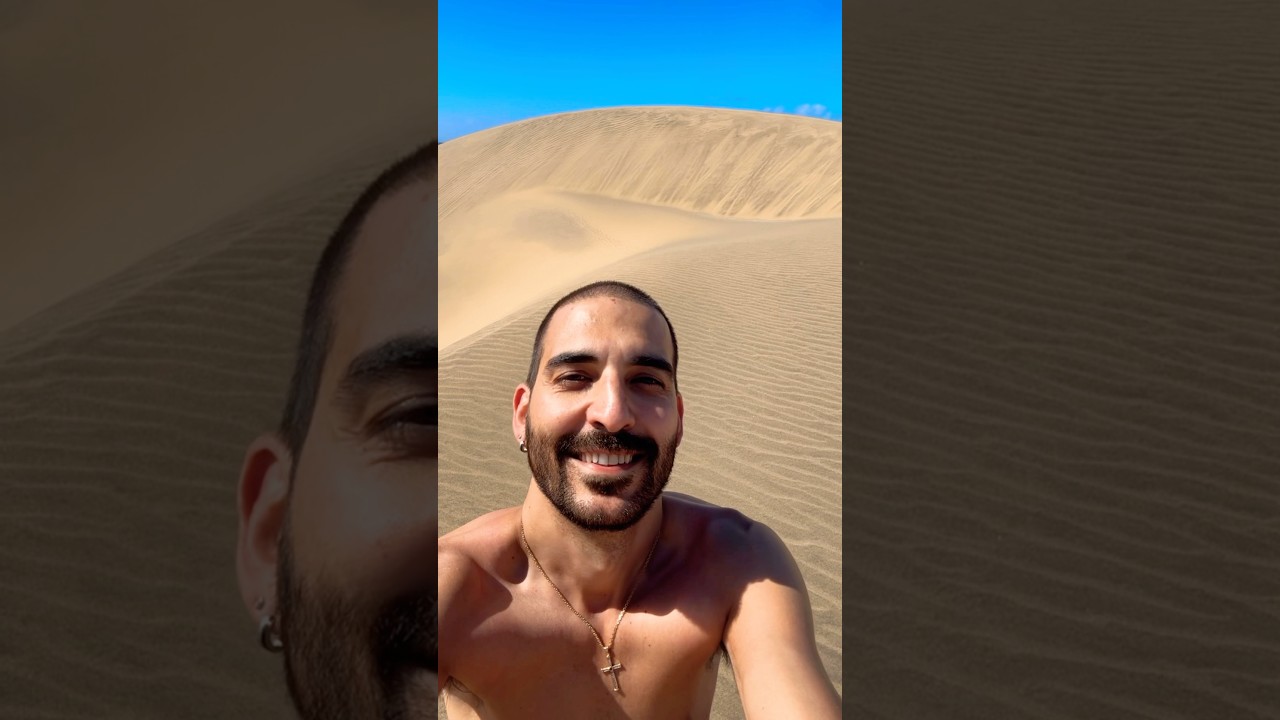 Enjoying Maspalomas Dune After Gay Pride Party Night 