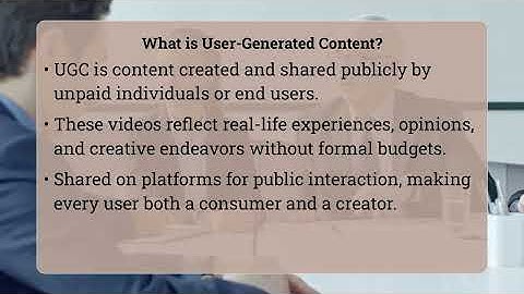 Are Videos On Social Media User-Generated Content?