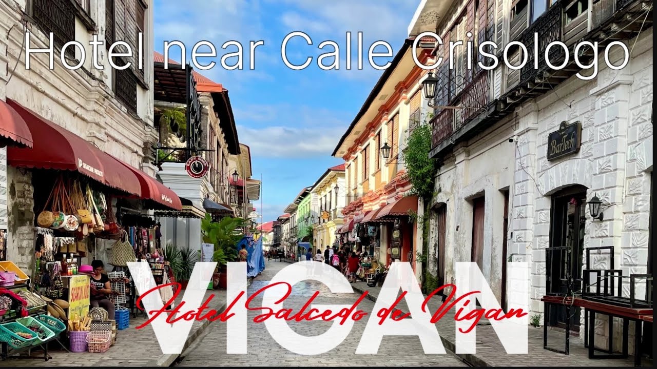Hotel near Calle Crisologo in Vigan || HOTEL SALCEDO DE VIGAN