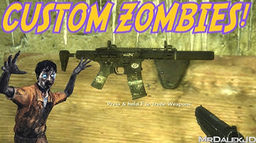 "GHOSTS WEAPONS IN ZOMBIES!" - Custom Zombies "TMG CHRISTMAS" (CoD WaW Custom Zombies)