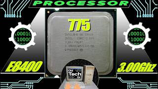 🏾 Intel Core 2 Duo E8400 SLB9J 3.00Ghz Socket 775 CPU Processor