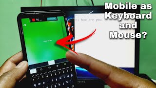 How to use android mobile as computer keyboard and mouse screenshot 4