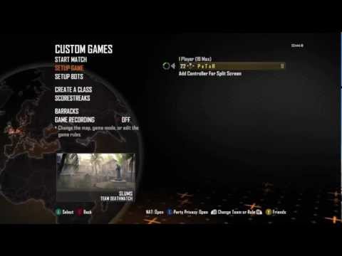 BLACK OPS 2 INSTANT LEVEL 55 GLITCH