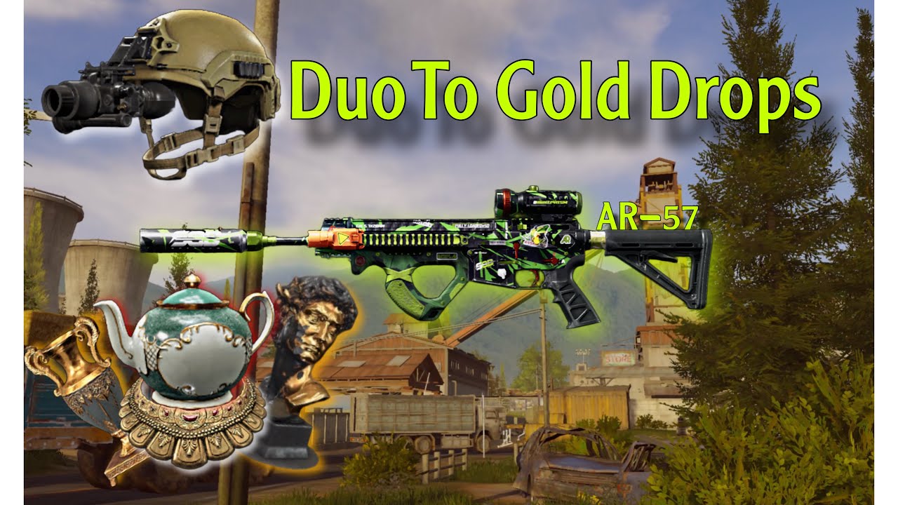 Play in AR-57_T7 in Duo To Gold Drops in Farm And I got 8 million | ARENA BREAKOUT 