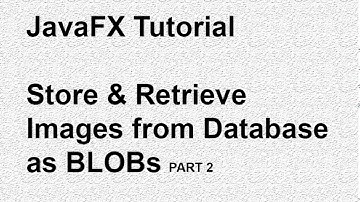 JavaFX Tutorial | Setup Basic Layout, Database connection and Event Handling|Part 2|javafx animation