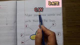 WORKSHEET CVC WORDS
