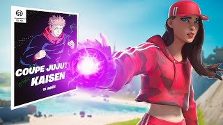 TOURNOI JUJUTSU KAISEN sur FORTNITE ! 🎮🏆 (TOP 200 EUROPE !!) | Code 