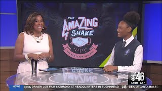 CBS46 talks with winner of the 'National Amazing Shake' competition