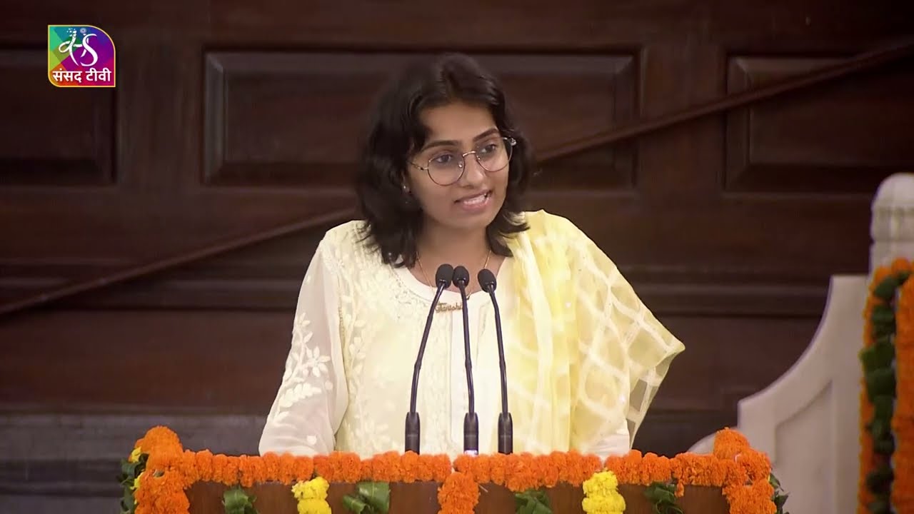 Tanisha Jain  | Participations of Youth in Paying Homage to our National Leaders in Central Hall
