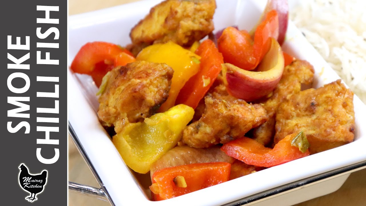 SMOKE CHILI FISH Restaurant Style Chili Fish Crispy Chili Fish