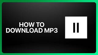 How To Download Mp3 From Elevenlabs  Tutorial