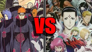 The Akatsuki VS The Phantom Troupe - Who Would Win?