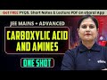 Carboxylic Acid and Amines in One Shot | JEE Main & Advanced | JUNOON 2026 | eSaral