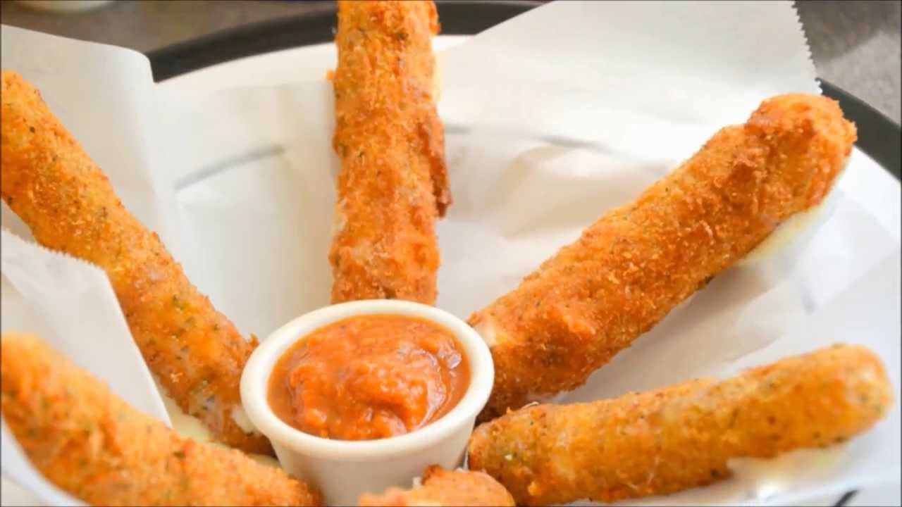 How to Make Mozzarella Cheese Stick ชีสสติ๊ก (ชีสทอด) ร้อนๆ กรอบๆ YouTube