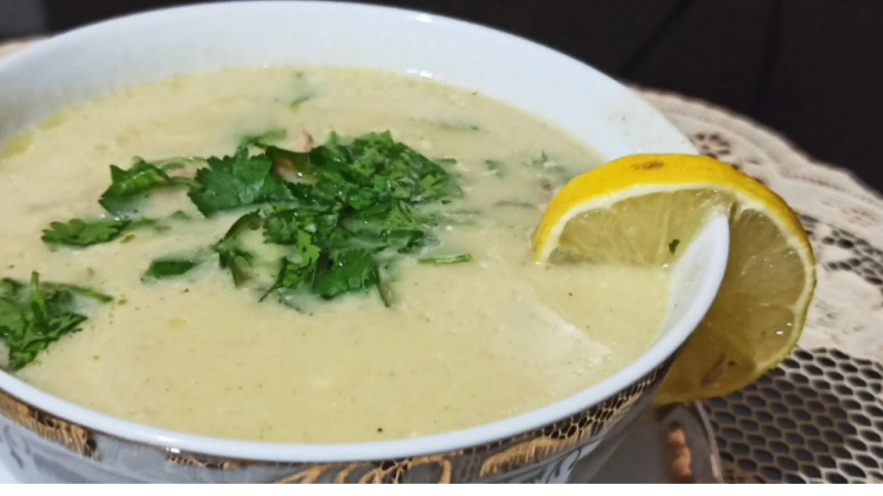 حساء الكوسة او القرعة علي طريقة المطاعم😋 Soupe de courgette