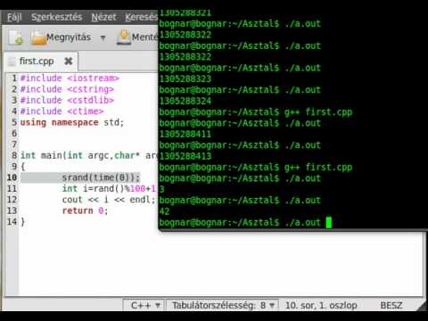 C++ tutorial 16 - random numbers
