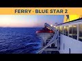 Passage on ferry BLUE STAR 2, Ródos - Piraeus (Blue Star Ferries)