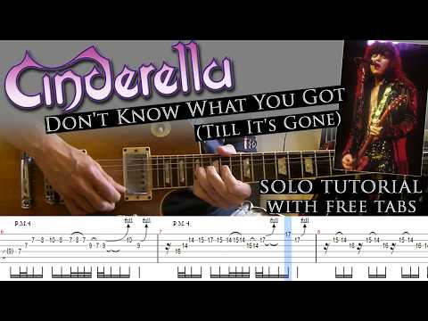 Don't Know What You Got - Guitar Tab Guitar Tab