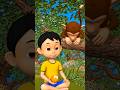 "Laddu Chor Bandar aur Chhota Genius Baccha 😂🔥"। #cartoon #viral #3danimation